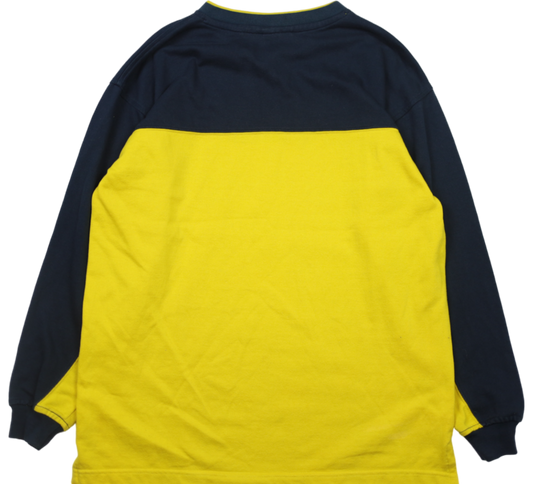 Tommy Hilfiger yellow sweatshirt back view
