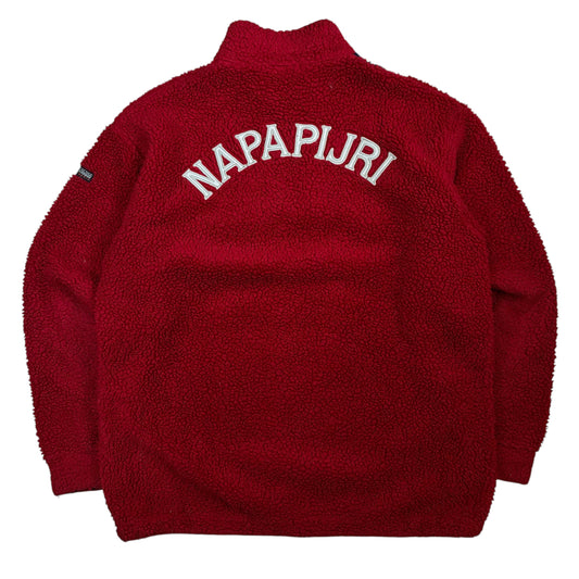 Napapijri fleece jacket back view