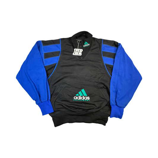 Mens Vintage 90 Adidas Equipment Air Force Falcons Soccer Team Centr Logo Size M