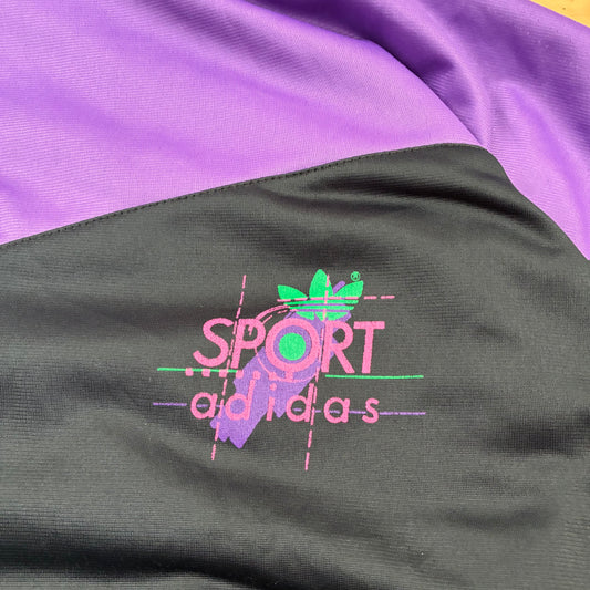 Vintage Herren 90er Adidas Trainingsjacke Größe S-M