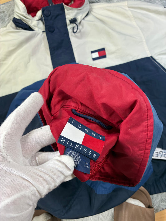 Men’s Vintage 90s Tommy Hilfiger Windbreak Jacket Size M
