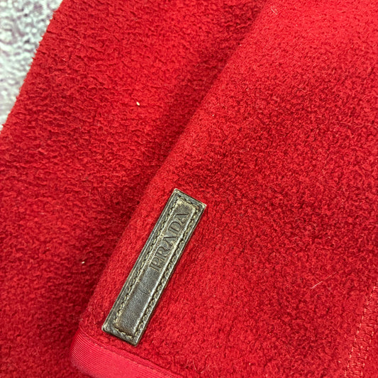 Prada Linea Rossa Ninja fleece back view