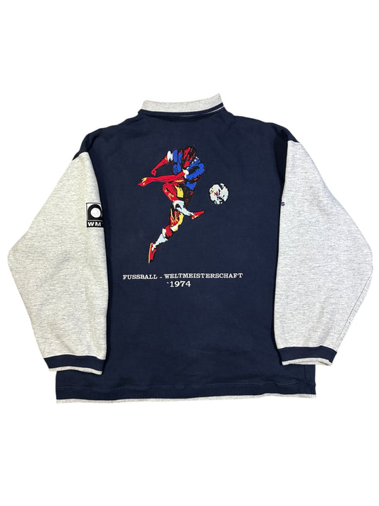 Herren Adidas WM 1974 Franz Beckenbauer Sweatshirt Größe L - XL