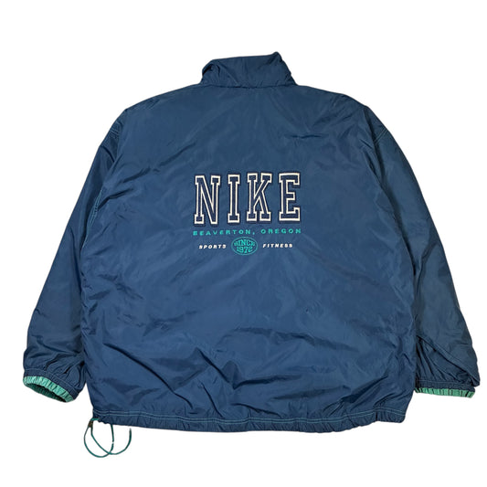 Mens Vintage 90s Nike Jacket Big Logo Nike Streetwear Hiphop Skate Size XL