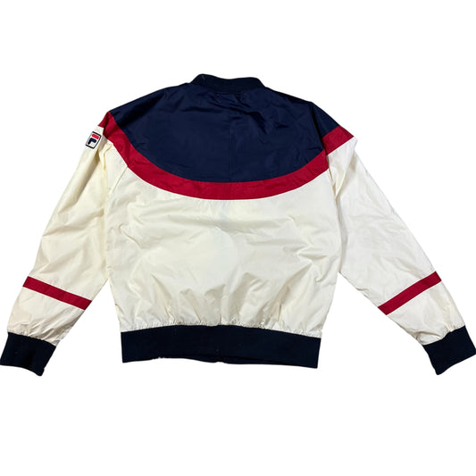 Mens Vintage 80s Casuals Fila Nylon Jacket Size M