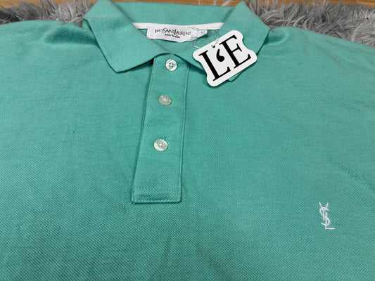 Vintage Herren Yves Saint Laurent Pour Homme Poloshirt Größe L