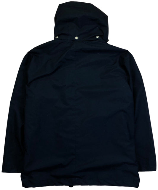 Burberry black jacket back view