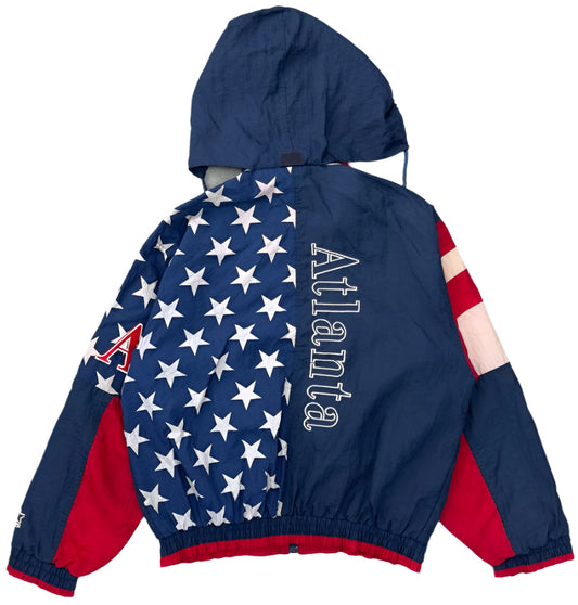 Starter Atlanta Olympics jacket back view