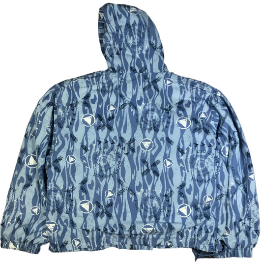 Reebok multicolor jacket back view