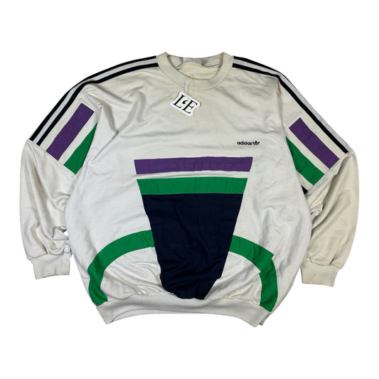 Vintage Men’s 90s Adidas Sweatshirt Size M -L