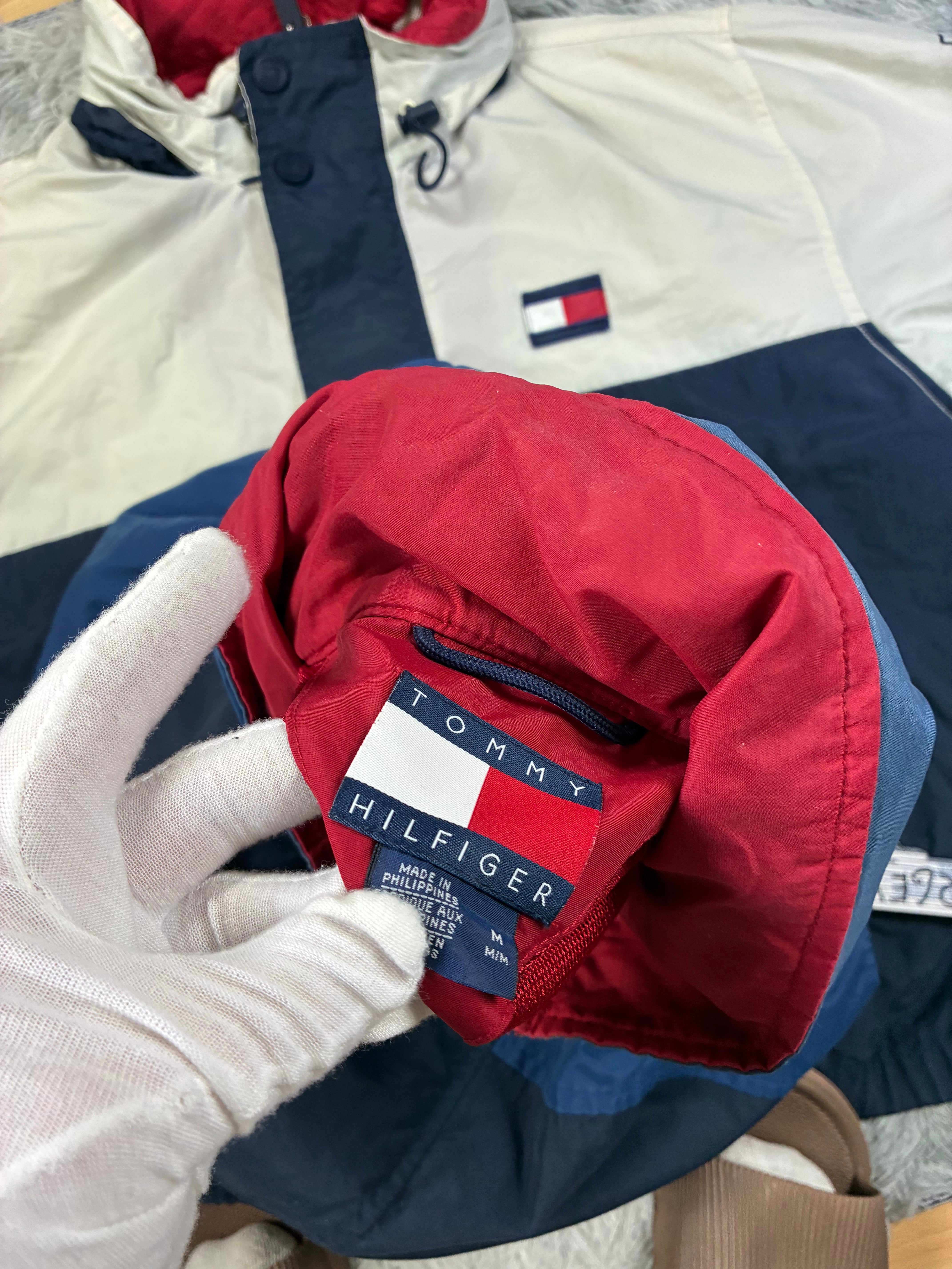 Men’s Vintage 90s Tommy Hilfiger Windbreak Jacket Size L