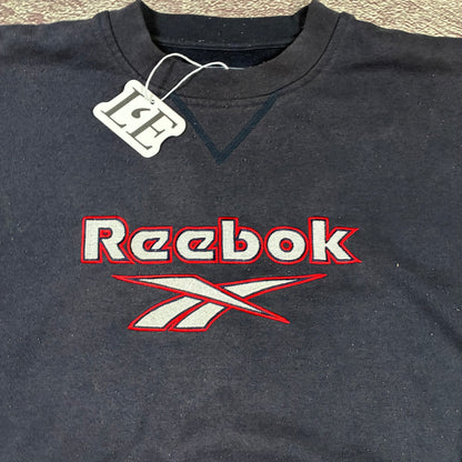 Vintage Mens Reebok Big Logo Sweatshirt Size M