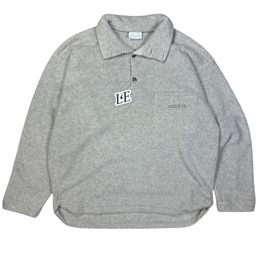 Herren Vintage 90er Adidas Fleece Größe M-L
