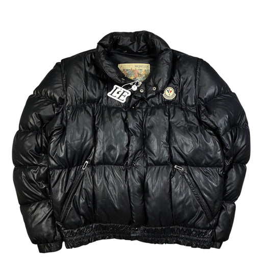 Vintage Moncler Grenoble 80er Daunenjacke Größe M