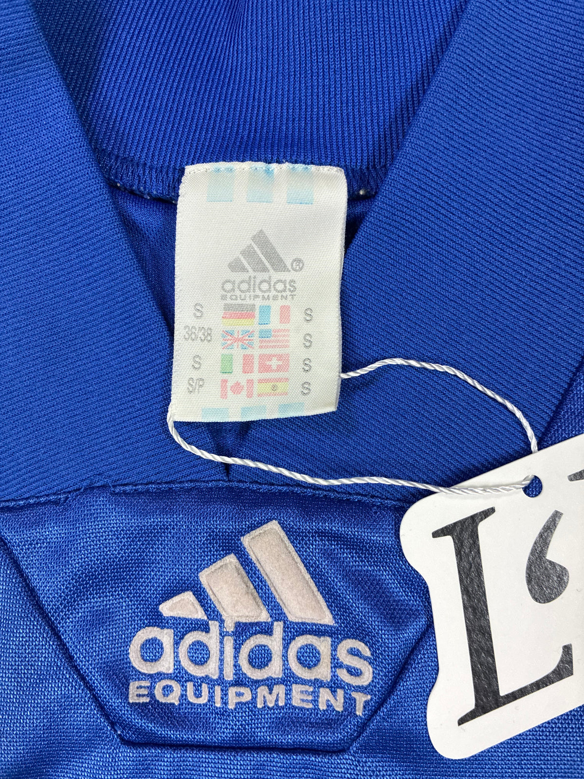 Adidas Schalke 04 home shirt back view