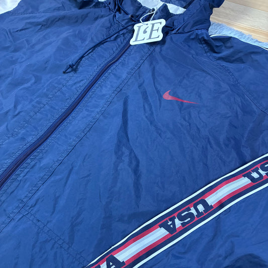 Nike Herren Vintage 90er USA Team Jacke Größe XL