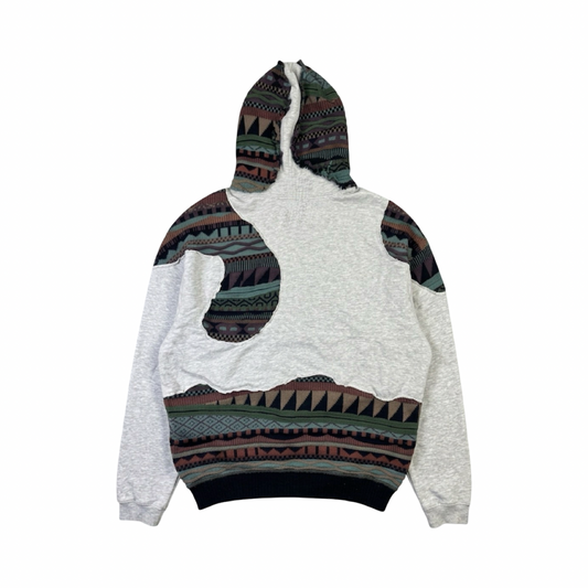 UPCYCLED Nike x Carlo Colucci x COOGI Vintage Zip Hoodie Size XL