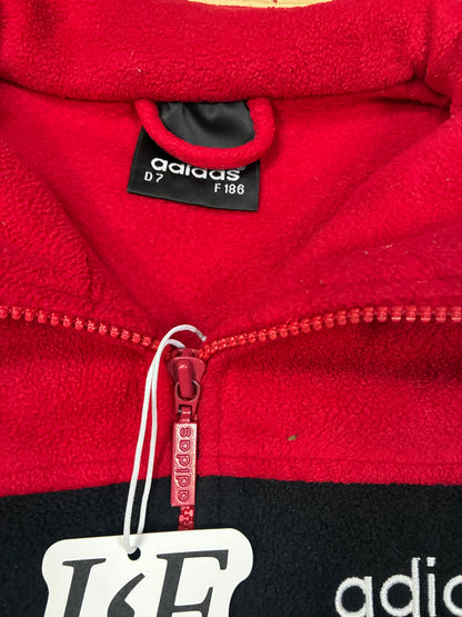 Mens Adidas  Vintage 90s Fleece Jacket Size XL