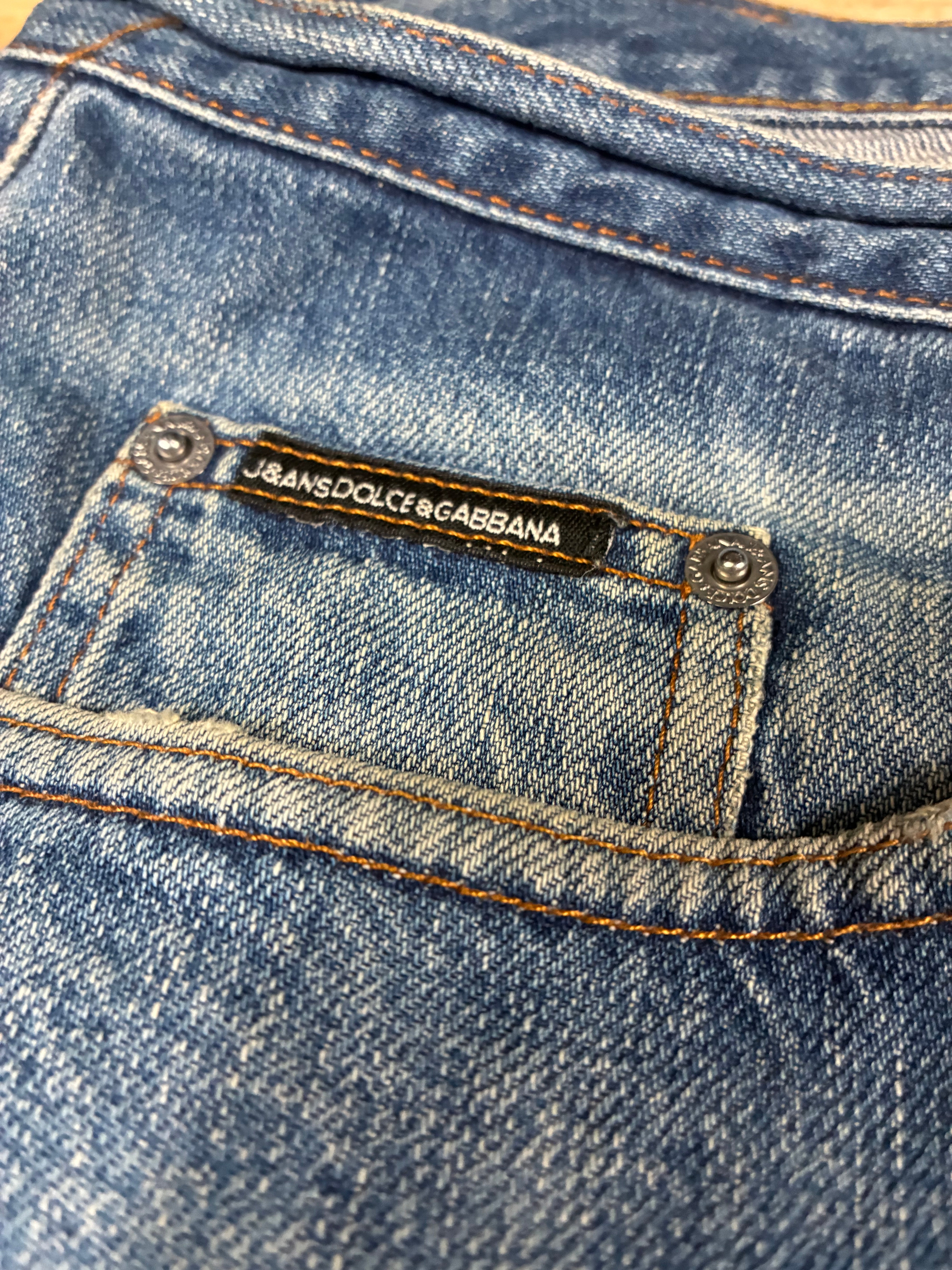 Mens Dolce Gabanna Baggy Jeans Size L