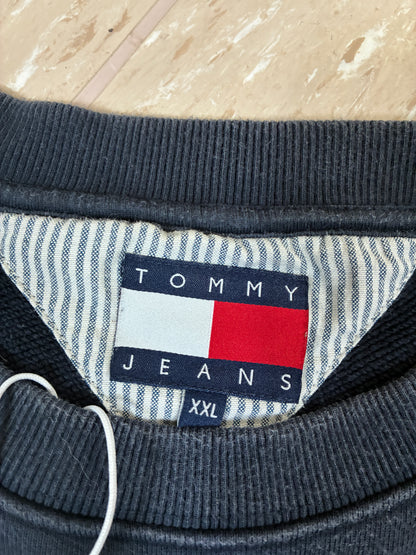 Vintage Mens Tommy Hilfiger  Sweatshirt Big Logo Size XL