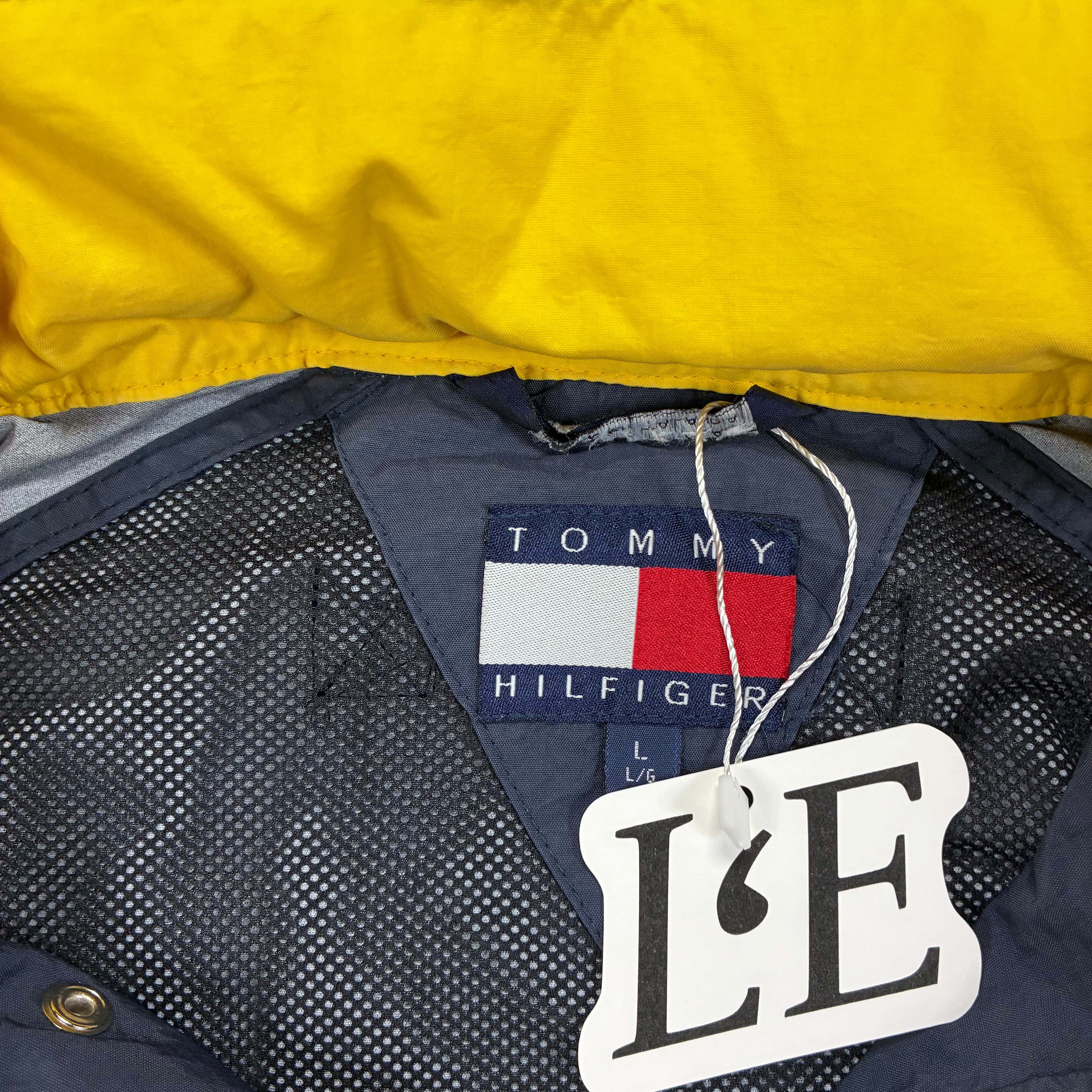 Men’s Vintage 90s Tommy Hilfiger Windbreak Jacket Size L