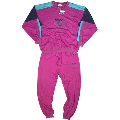Mens Adidas 90s Soccer Team Vintage Tracksuit Set  Size L