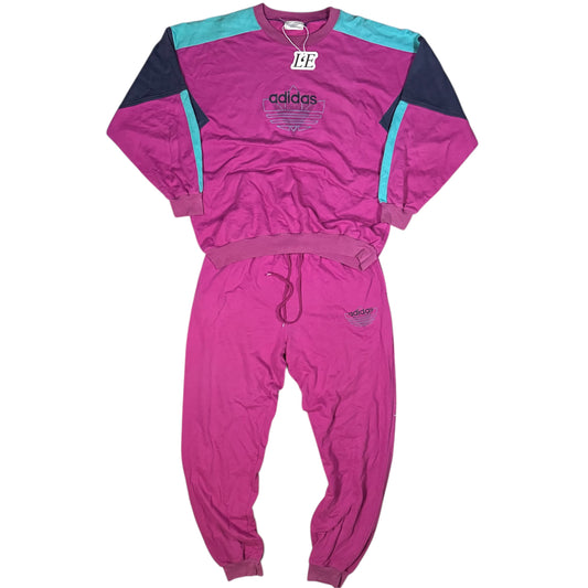 Mens Adidas 90s Soccer Team Vintage Tracksuit Set  Size L