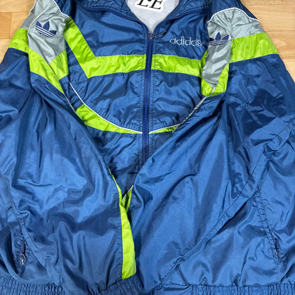 Mens Adidas Nylon Vintage 90s Tracksuit Set Size L