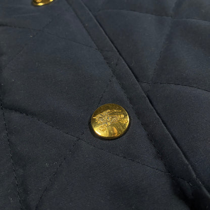 Women’s Burberrys  90s Vintage Quilted Jacket  Waterproof Black Size M