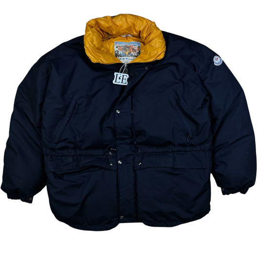 Vintage Moncler Grenoble 80er Daunenparka Jacke Herren Größe XL