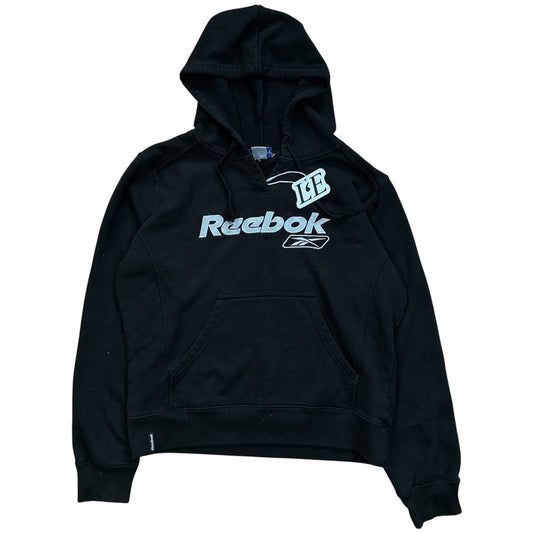 Vintage 90er Damen Reebok Big Logo Hoodie Größe M