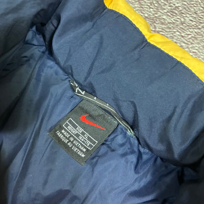 Mens Nike Vintage Goose Down Centre Logo Puffer Jacket Size M