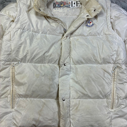 Mens  Vintage Moncler Grenoble 80s  Puffer Jacket Size M-L