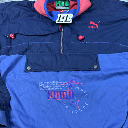 Mens Vintage Puma Jacket Windbreaker Jacket Size XL