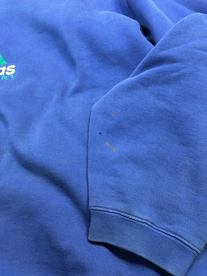 Vintage Men’s 90s  Adidas Equipment Blue Sweatshirt Size  M