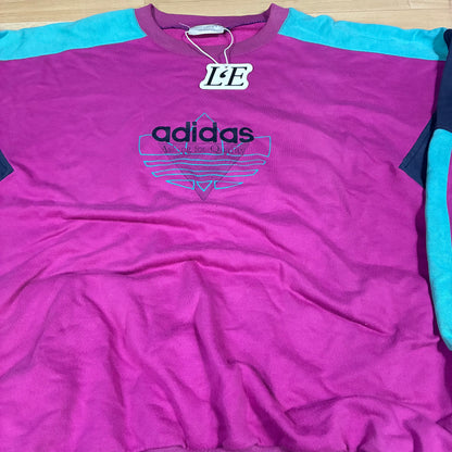 Mens Adidas 90s Soccer Team Vintage Tracksuit Set  Size L
