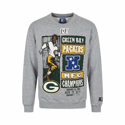 Vintage Mens Starter Green Bay Packers 1997 Sweatshirt Size M