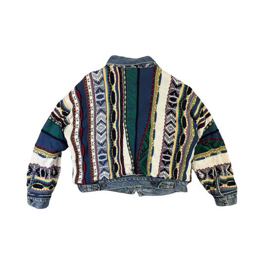 UPCYCLED! Levi's Denim Jacket  Handmade x COOGI Size M