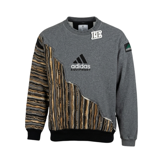 UPCYCLED Adidas Equipment x COOGi Vintage Sweatshirt Size M