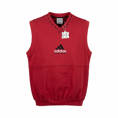 Vintage 90s Adidas Equipment Veste Sweatshirt  Red Size S-M