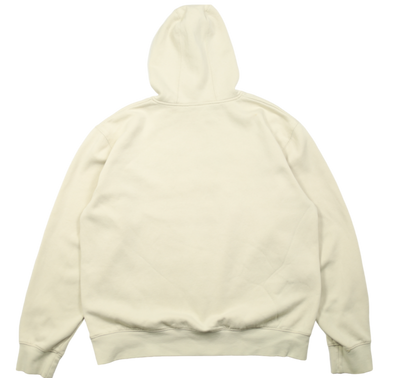 Fila white hoodie back view