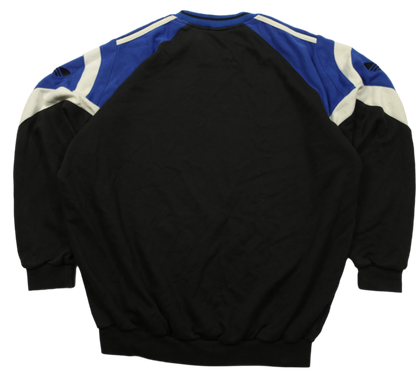 Adidas Y2K black sweatshirt back view