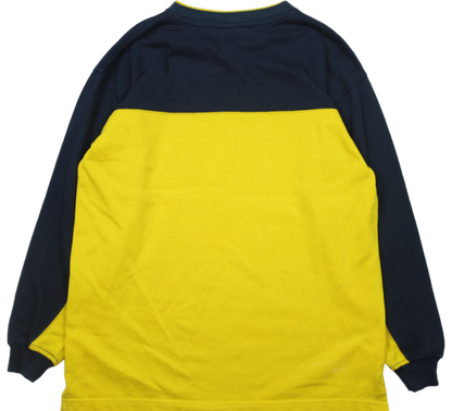 Tommy Hilfiger yellow sweatshirt back view