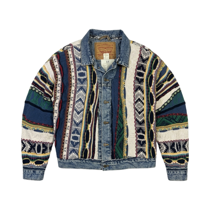 UPCYCLED! Levi's Denim Jacket  Handmade x COOGI Size M