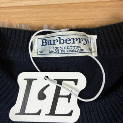 Burberrys Sweater Big Logo Sweater Size M