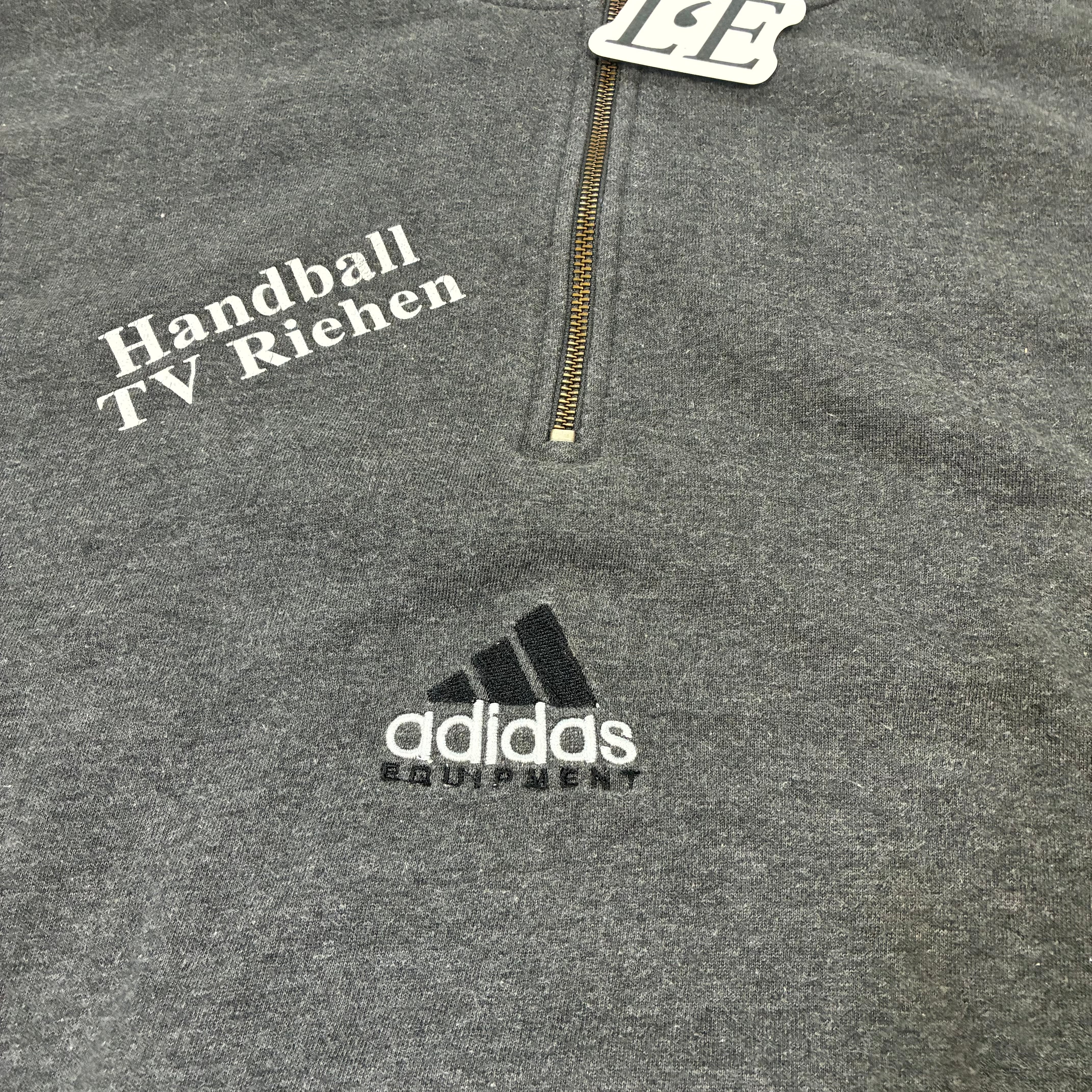 Vintage Men’s 90s  Adidas Equipment Blue Sweatshirt Size  XL