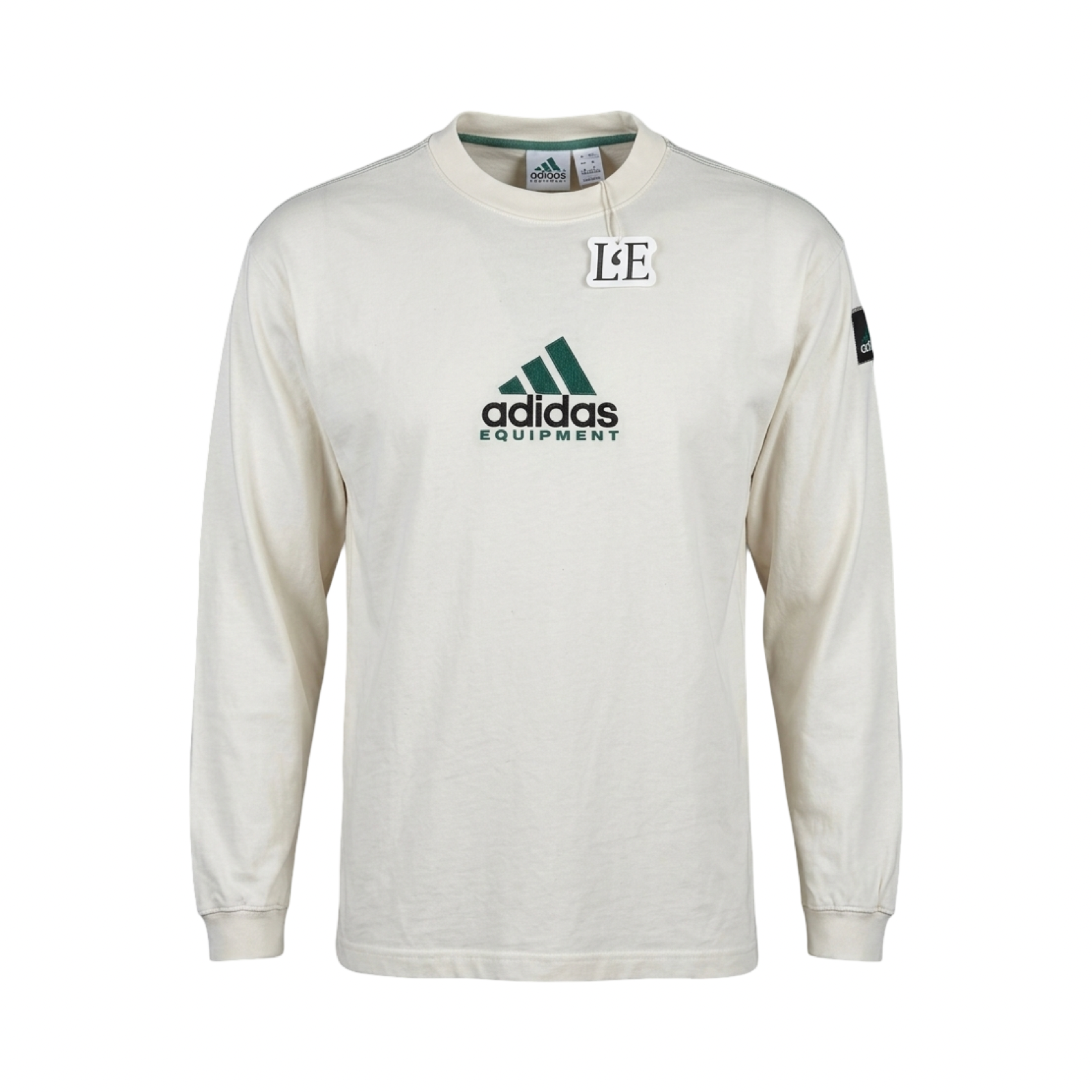 Mens Vintage 90s Adidas Equipment Long Sleeve  Sweatshirt Size L-XL
