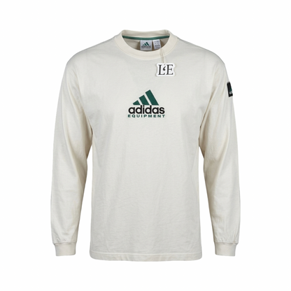 Mens Vintage 90s Adidas Equipment Long Sleeve  Sweatshirt Size L-XL