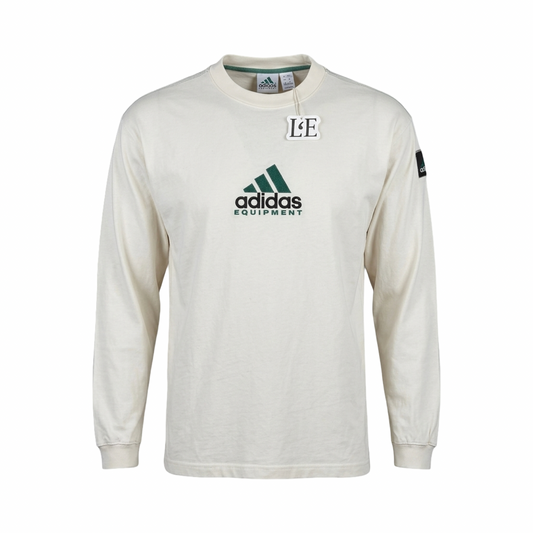Mens Vintage 90s Adidas Equipment Long Sleeve  Sweatshirt Size L-XL