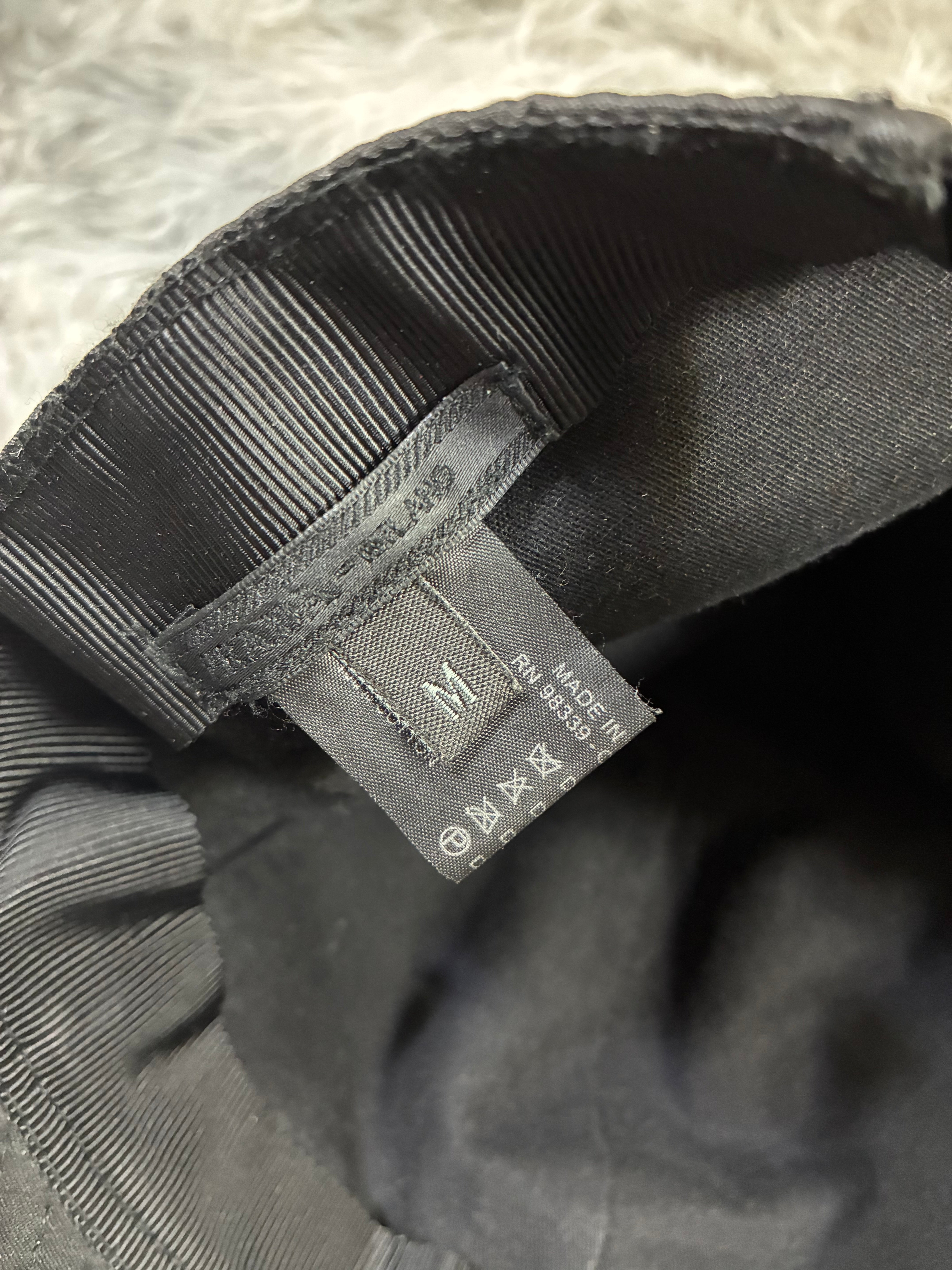 Prada Re-Nylon Baseball Cap Black